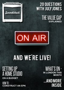 Soundcheck Magazine Cover