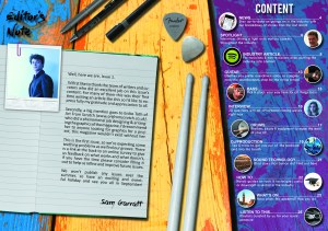 Soundcheck Magazine_Editor's Note & Content