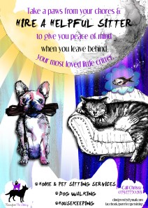 Purrrfect Pet Sitting Flyer