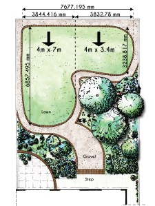 L-shaped Garden