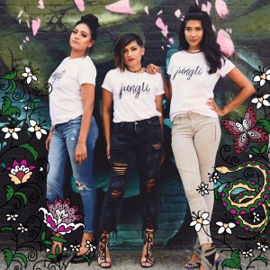 Flowery illustration for Jungli by Nature