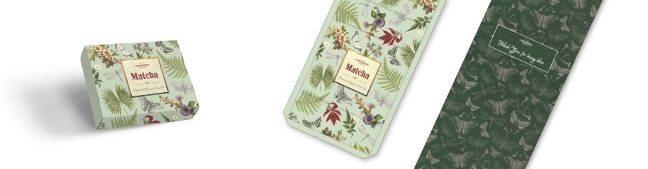 Gift box packaging for Vireo_5_green