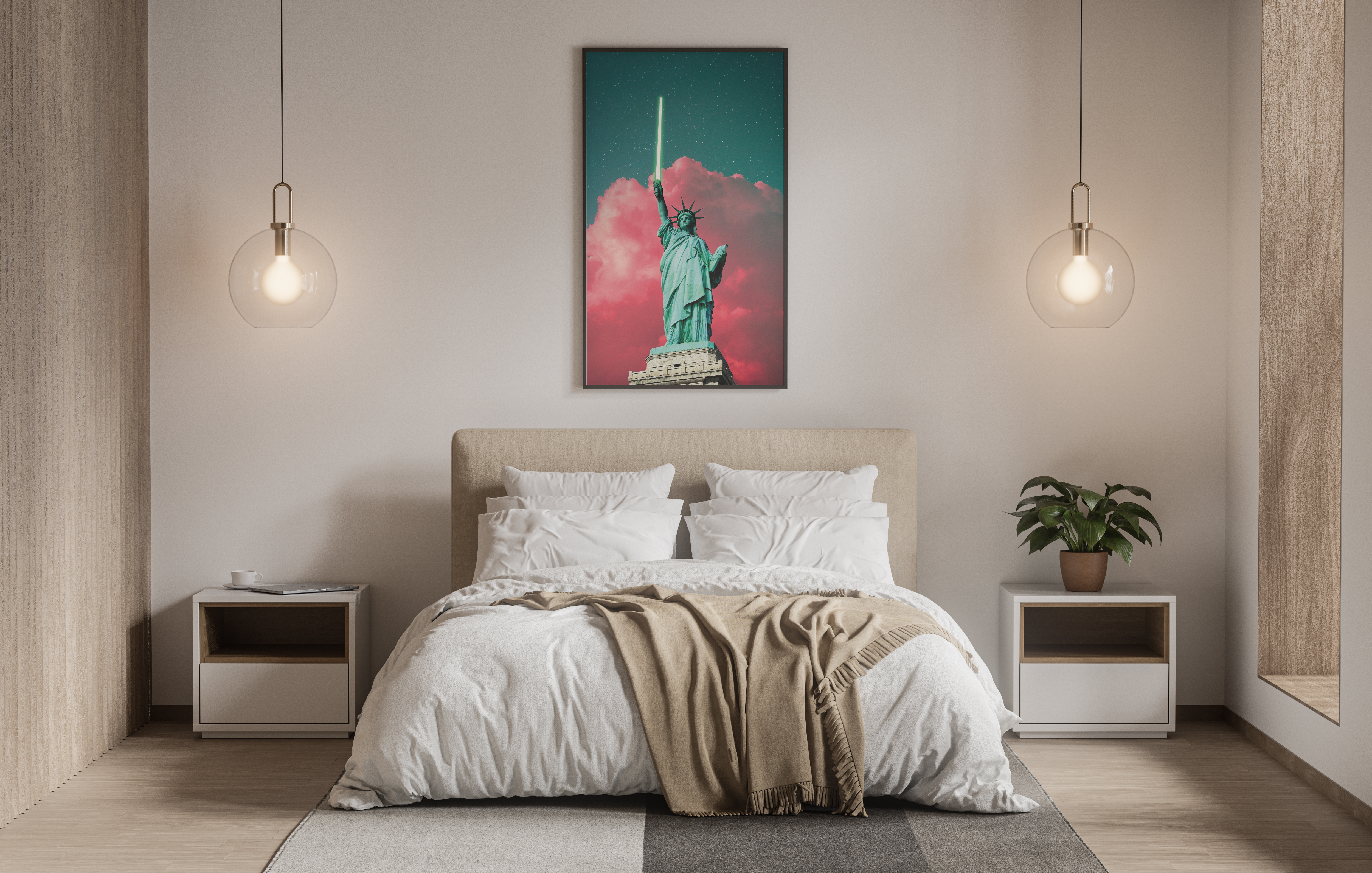 Statue of the Force Poster