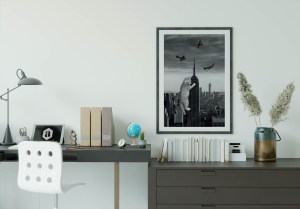 Cat Empire B&W Art Print