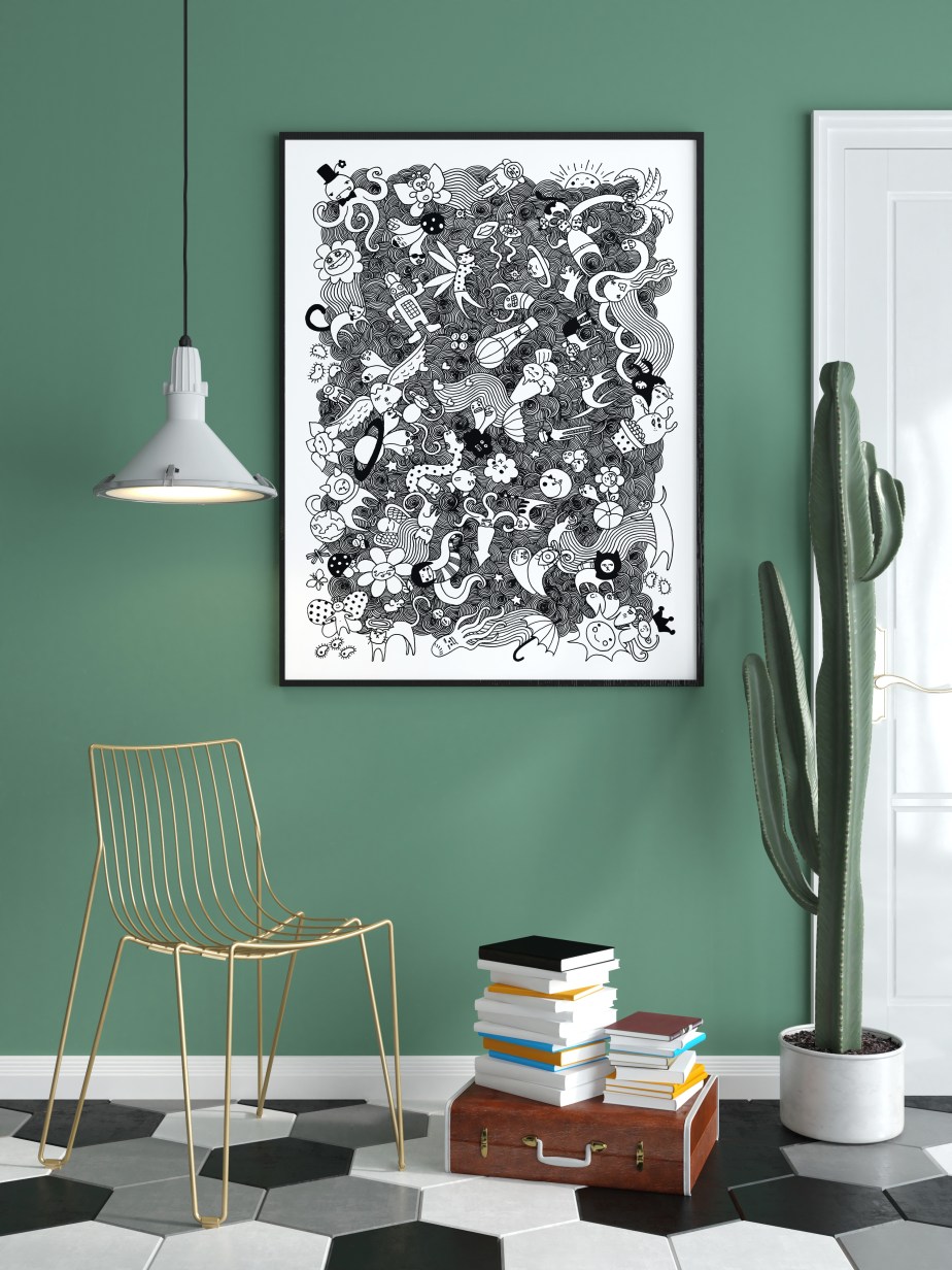 The Doodle Design Poster